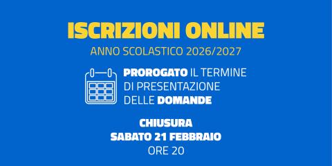 News proroga iscrizioni online